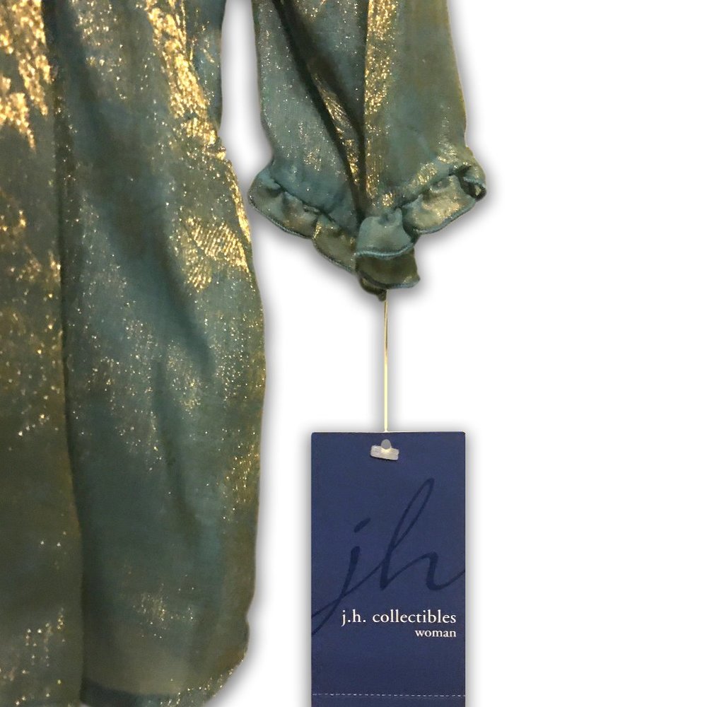Golden Shimmery Blouse (2x)
